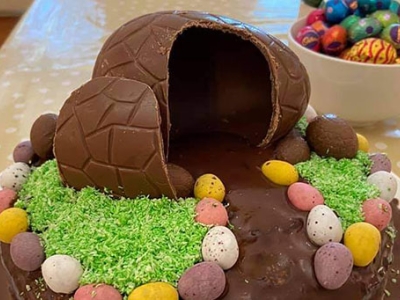 Bunnies, eggs and new birth at Easter image