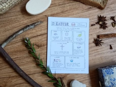 Tell your kids the Easter story with this simple idea image